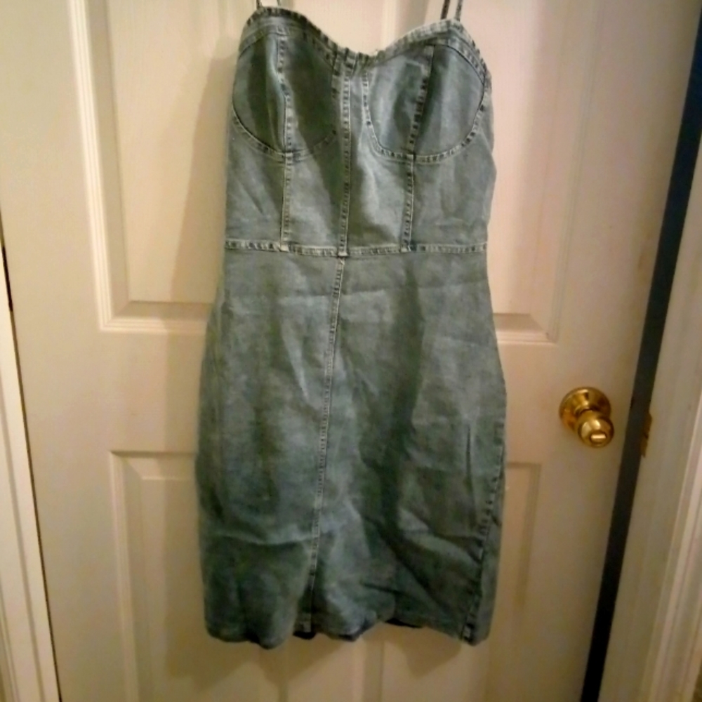 Denim dress